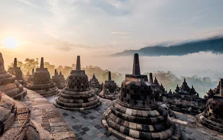 Tempat wisata Instagramable di Jogja - Candi Borobudur