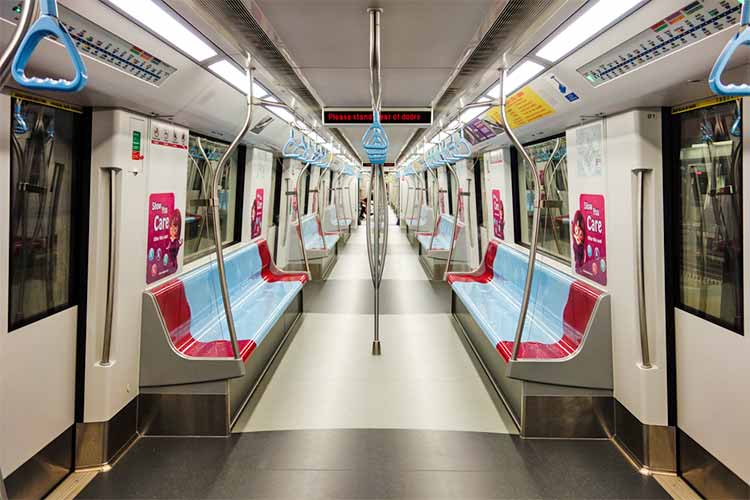MRT - Transportasi murah di Singapura