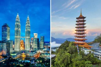 Tempat wisata terbaik dan terpopuler di Malaysia