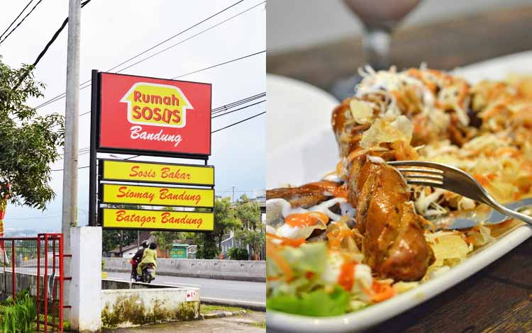 Tempat makan murah di Bandung - Rumah Sosis