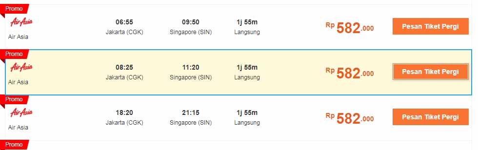 Tiket pesawat murah ke Singapura 2019