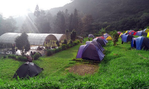 Tempat camp di daerah Bogor